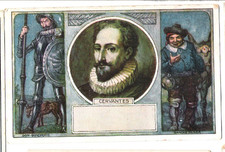 Hoyer - Kaufmannsbild - Grosse Dichter - Cervantes -  gem. Abbildung