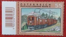 Briefmarken Österreich Mariazellerbahn Schmalspurbahn St. Pölten Mariazell 2007