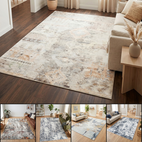 Teppich used look verwischt - used-look,