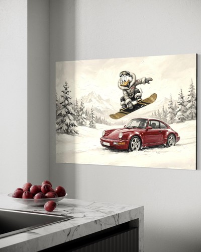 Dagobert duck leinwand bild - duck,