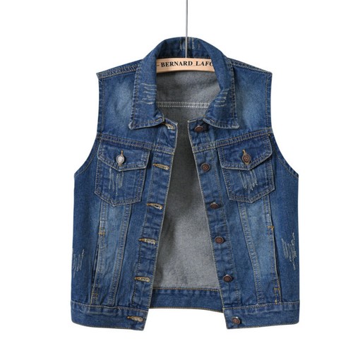 Damen jeansweste ärmellos - damen,