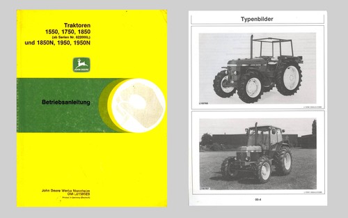 John deere 1550 - john, 1750