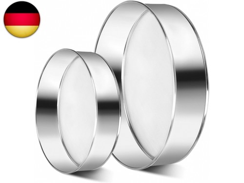 Edelstahl pollensieb set - pollensieb,