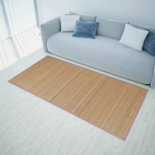 Teppich bambus natur - teppich,
