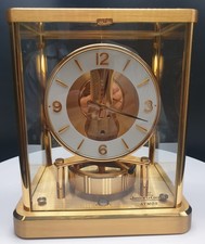 JAEGER-LECOULTRE ATMOS "CLASSIQUE" KALIBER 540, UHR,  VERGOLDET, REVIDIERT, TOP