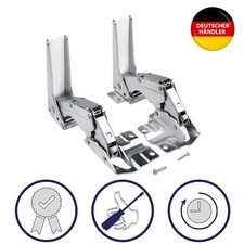 Türscharniere kompatibel mit Bosch Siemens Neff für Kühlschrank 00481147 481147