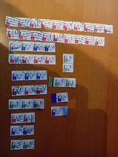 Bund, 14 verschied. Streifen +