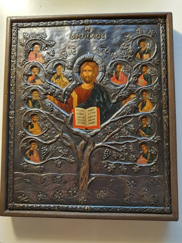 Weinstock ikone jesu 12 - jesu, &
