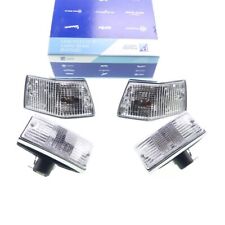 Blinker Set vorne hinten Li + Re Weiß Original für Piaggio Vespa PX 125 150 200