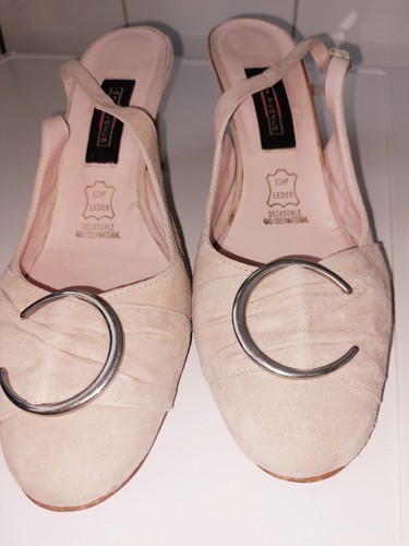 Sling pumps 39 wildleder - pumps, gr.