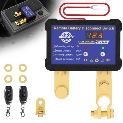 Batterietrennschalter 12v 240a - batterietrennschalter,