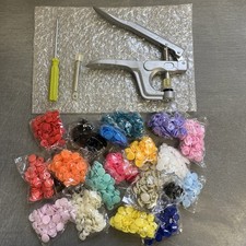 DIY Druckknopf Set mit Zange