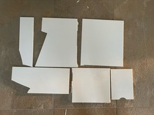 Mineralwerkstoff -Reststücke