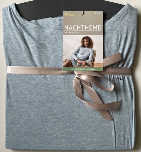 Damen nachthemd blau s - gr.,