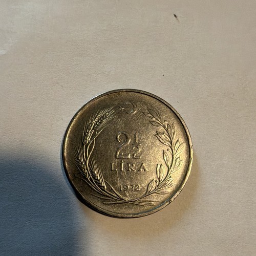 Türkei münze lira 1972 - türkei,
