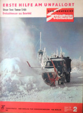 DER DEUTSCHE Straßenverkehr 2 - 1969 TEST Tatran S 125 Audi 100 Trabant Formel 1