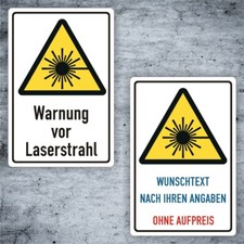 Warnschild Warnung vor