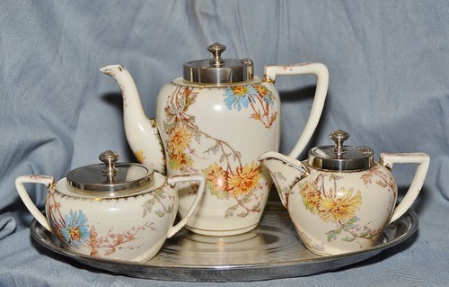 Art deco kernstück teekanne - deco, kernstück,teekanne