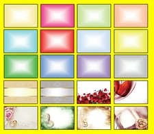 50 100 Tischkarten Platzkarten