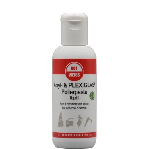 Rotweiss acryl plexiglas - rotweiss, acryl-