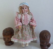 antike Puppe Porzellankopf