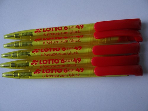 Werbekuli bereich lotto - 5, "lotto"
