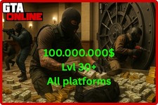 GTA Online Account 100M$ | Lvl 30+ | Full Access | XBOX Series S/X | PS5