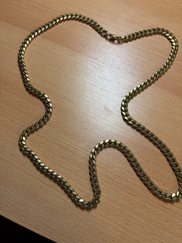 Goldfarbene panzerkette - goldfarbene,