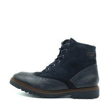 Landrover Herren Brogue Schnürstiefel Stiefel Mittel Stiefeletten EU 42