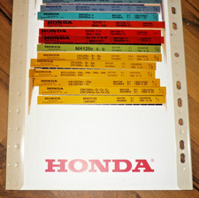 HONDA Motorrad Microfiche Teilekatalog PARTS CATALOG  VF750C  V45 Magna 1988