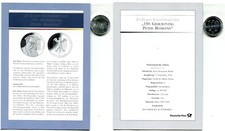 20 Euro BRD 2018 A  Silber  "Peter Behrens" mit Zertifikat