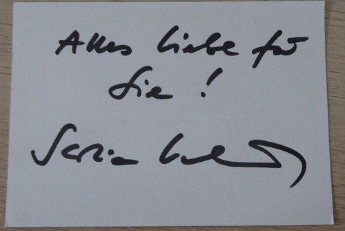Autogramm deutsche film - deutsche,