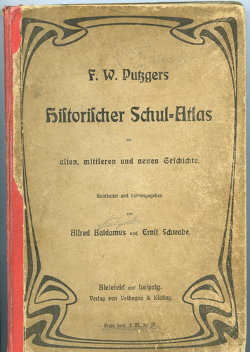 Historischer schul atlas w - historischer, f.w