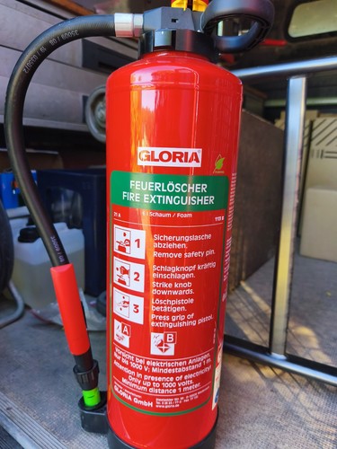 Feuerlöscher gloria liter - gloria, 6