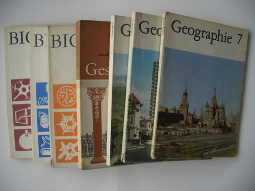 Ddr schulbücher geographie - ddr,