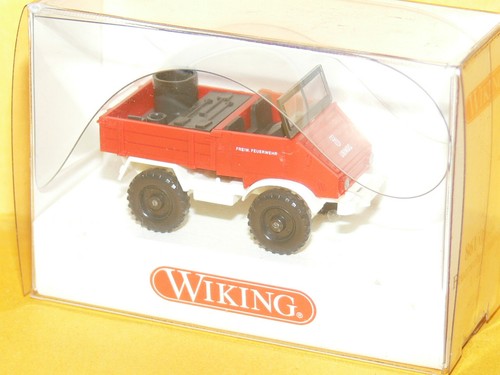Wiking feuerwehr unimog - -unimog, u