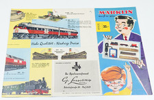Märklin Faltblatt 1961 1962