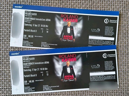 Tickets für roland kaiser - 2,