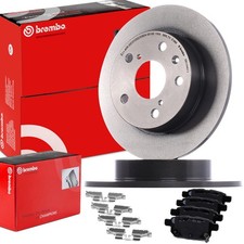 BREMBO Bremsenset Hinten Bremsscheiben Beläge für SUZUKI SWIFT IV (FZ, NZ) 259mm