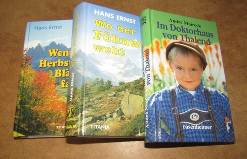 Heimatromane gebunden 2x - , gebunden,