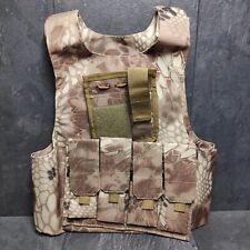 Einsatzweste Magazintaschen Mandra Tarn Desert Tactical Vest Airsoft Paintball 