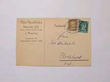 Bahnpost Deutsches Reich Karte