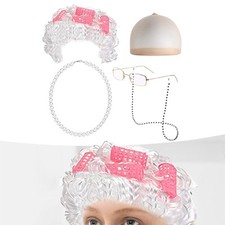 Old Lady Kostüm Set Oma