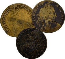 Rechenpfennig Jeton 3 Stück