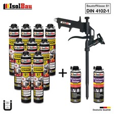 Brandschutzschaum B1 Bauschaum 1 - 48 x 750 ml Montageschaum Pistolenschaum