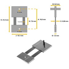 Pendelfeder für Standuhren