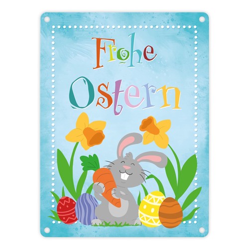 Frohe ostern mit niedlichem - ostern,