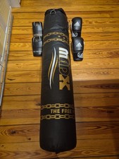 Madx Boxsack zum Anhängen Mit Passenden Handschuhen+Extra Paar Adidas Handschuhe