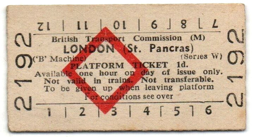 Btc bahnsteig ticket - btc,