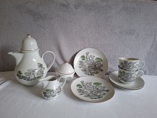 Jagd Kaffeeservice 2 Personen Porzellan